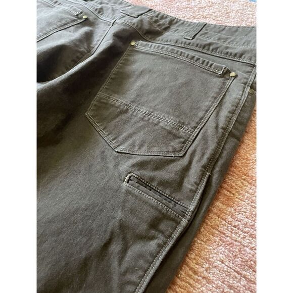 Eddie Bauer SEATTLE • USA Vintage Brown Cotton Men’s Pants 40x30 - Picture 9 of 9